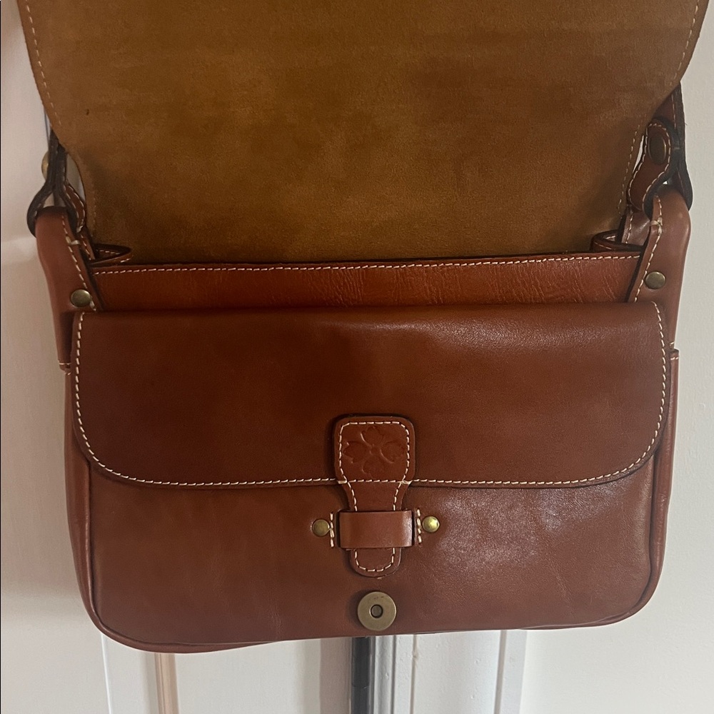 Brown Leather Crossbody Shoulder Bag - Picture 4 of 5